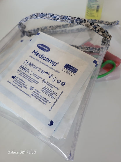 Lot de 5 pochettes organisatrices de sac