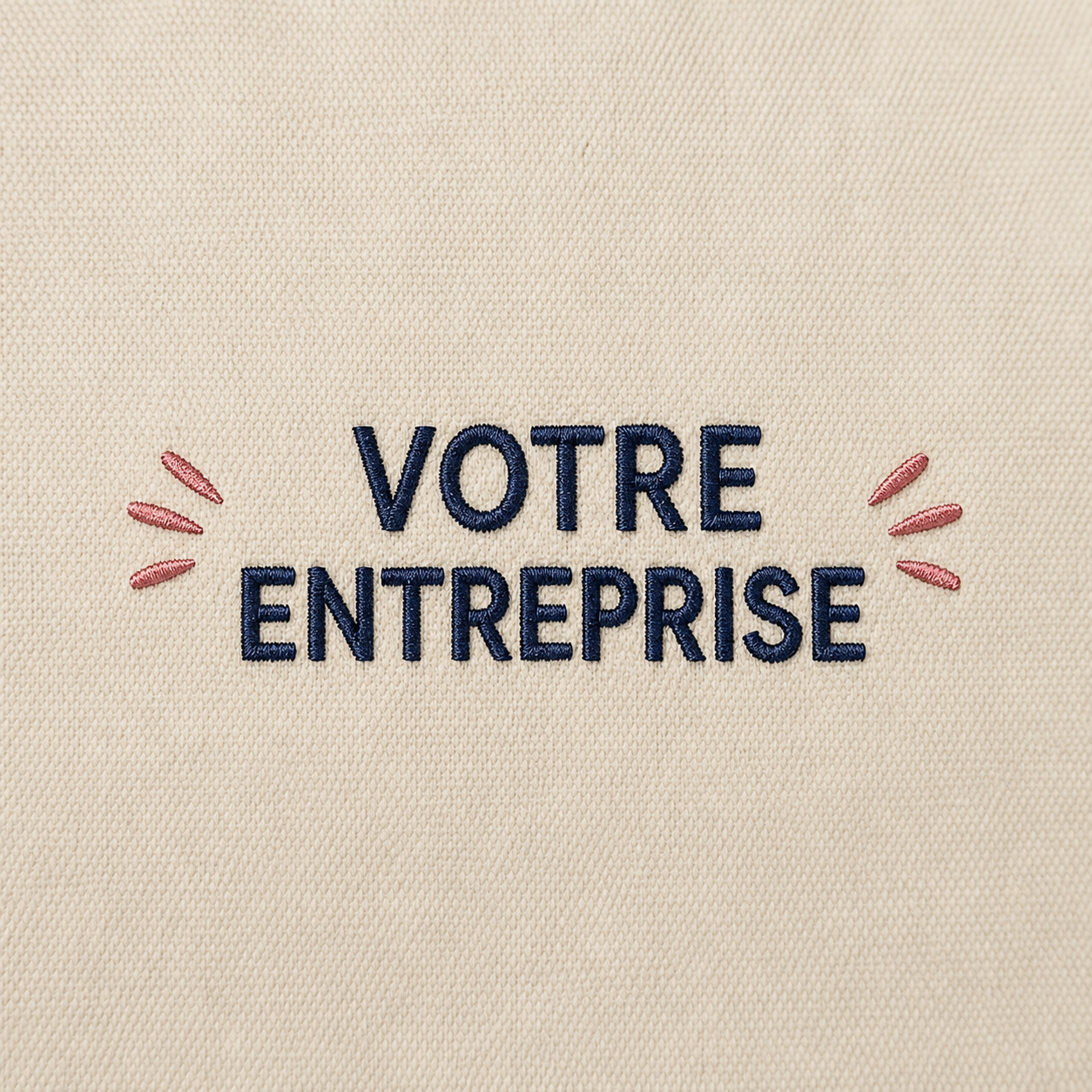 Broderie logo entreprise personnalisé