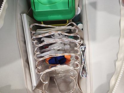 Lot de 5 pochettes organisatrices de sac
